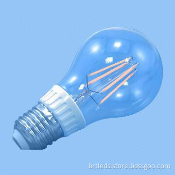 4W E27 LED Filament Bulbs, AC 220V, 400lm, RoHS Certificates